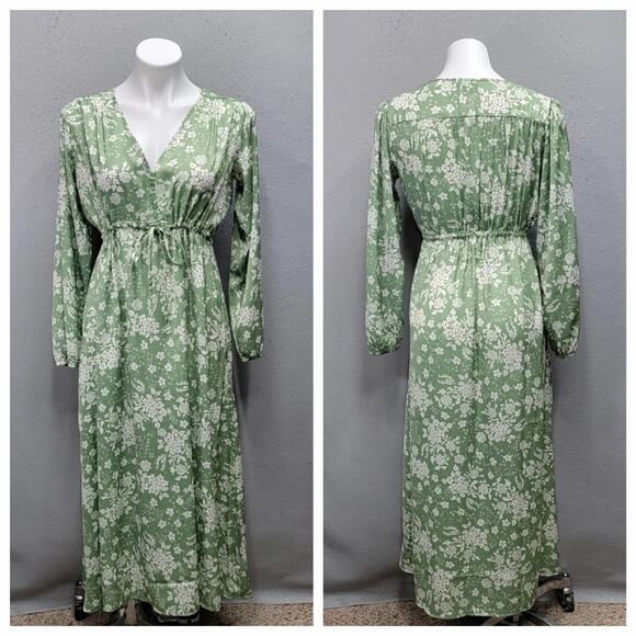 NWT Summersalt Cinch Waist Caftan Dress Size Large Lightweight - Picture 1 of 13
